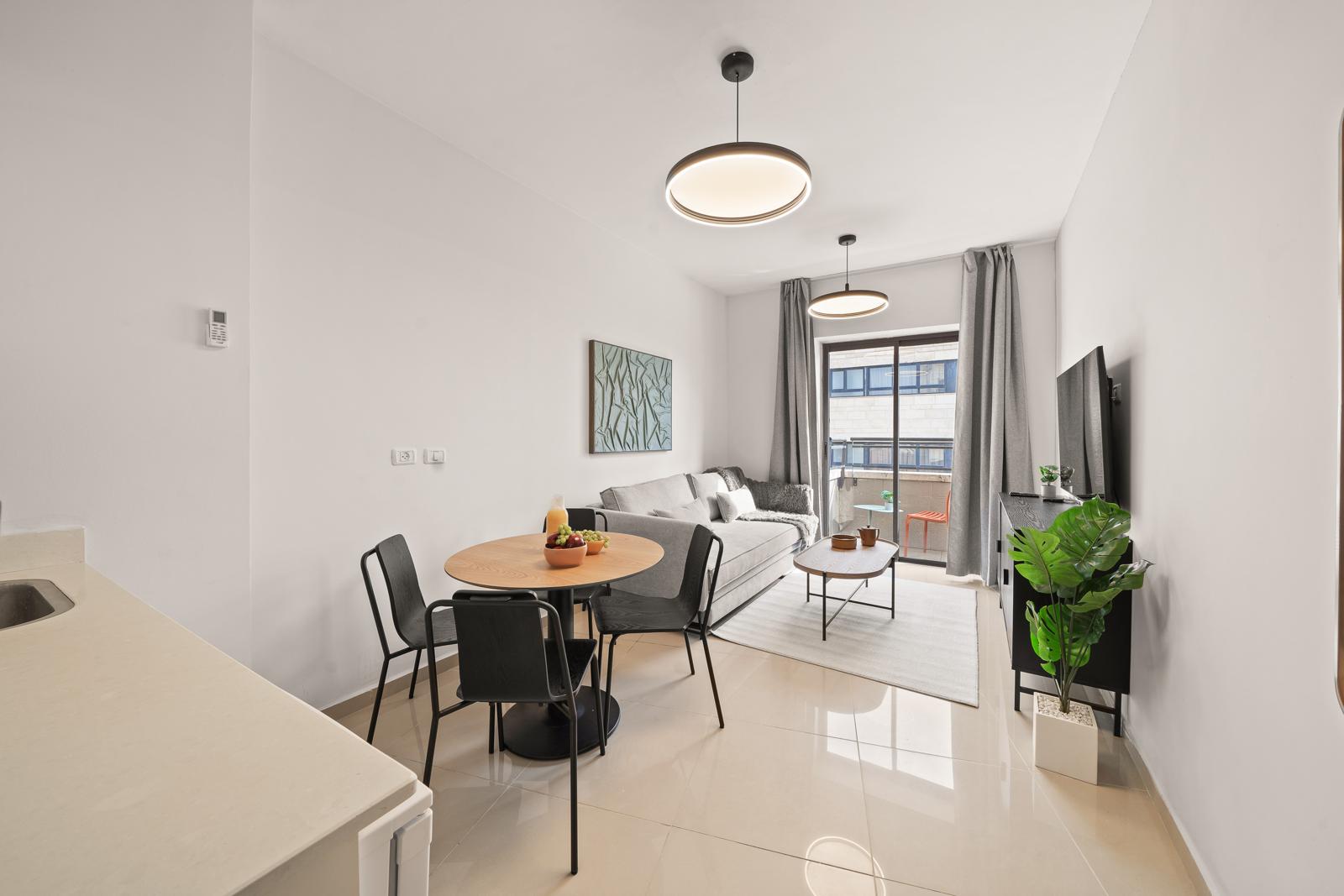 Elegant 1BR/1BA Apartment - 15 Ben Hillel Street, Jerusalem 